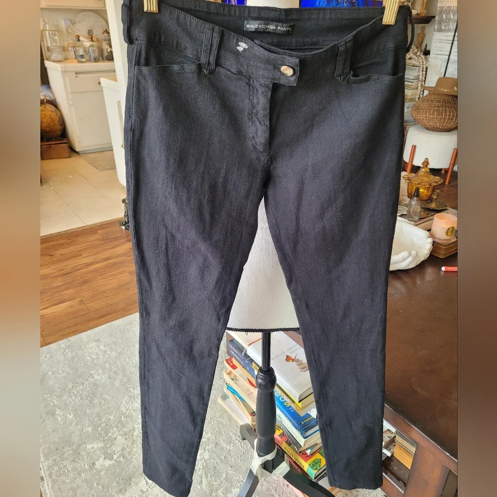 Balenciaga Women's Black Skinny Jeans